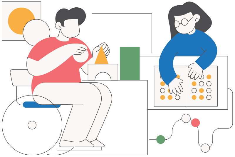 inclusive learning illustration